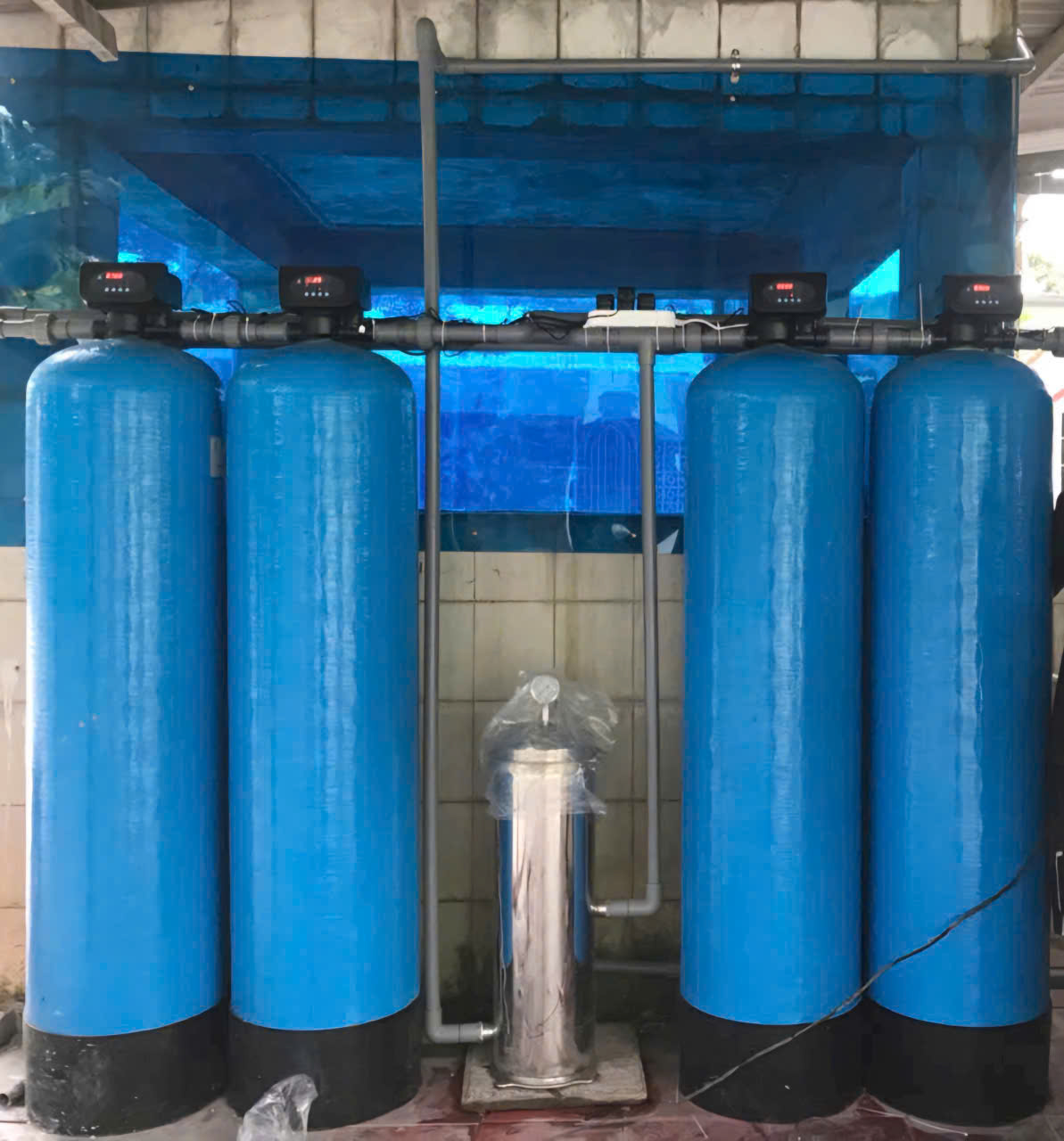 Cột lọc làm mềm nước